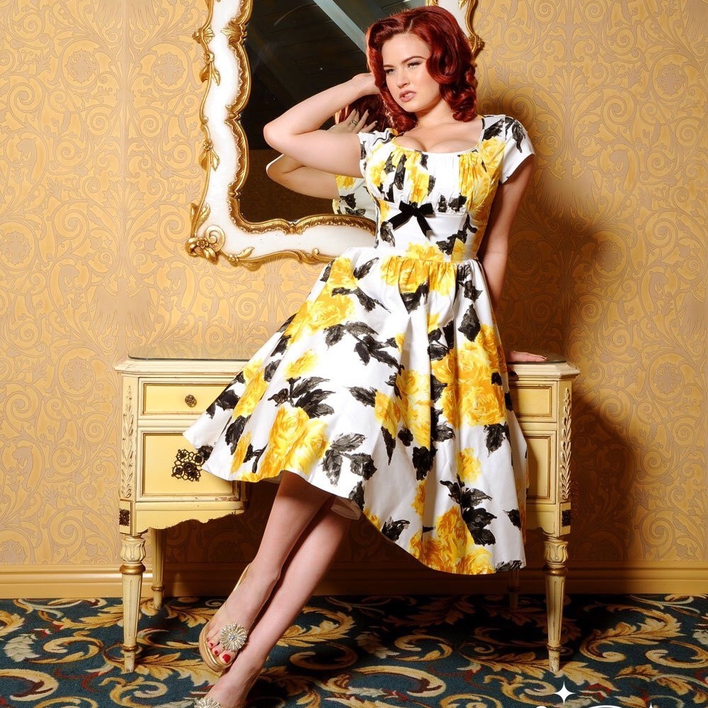 Pinup Girl Clothing Evelyn Dress